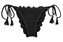 Laden Sie das Bild in den Galerie-Viewer, Product Front: Rio De Sol Unterteil Bottom Shimmer-Black Frufru