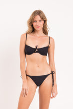 Laden Sie das Bild in den Galerie-Viewer, Model Front: Rio De Sol Unterteil Bottom Dots-Black Ibiza-Comfy