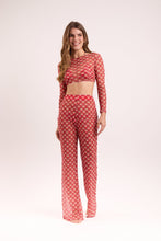 Laden Sie das Bild in den Galerie-Viewer, Model Front: Rio De Sol Strandtop Floral-Scales Top Harper