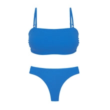 Laden Sie das Bild in den Galerie-Viewer, Product Front: Rio De Sol Set Set Sand-Nautico Bandeau-Reto Nice-Fio