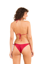 Laden Sie das Bild in den Galerie-Viewer, Model Back: Rio De Sol Set Set Shimmer-Divino Tri-Inv Cheeky-Tie