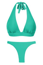 Laden Sie das Bild in den Galerie-Viewer, Product Front: Rio De Sol Set Set Opal Halter-Cos Leblon-Fio