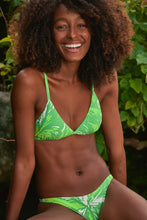 Laden Sie das Bild in den Galerie-Viewer, Image 06: Rio De Sol Oberteil Top Green-Palms Tri-Fixo