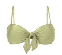 Laden Sie das Bild in den Galerie-Viewer, Product Front: Rio De Sol Oberteil Top Oliva Bandeau-No