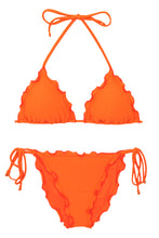 Laden Sie das Bild in den Galerie-Viewer, Product Front: Rio De Sol Set Set Dots-Orange Frufru-Comfy