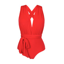 Laden Sie das Bild in den Galerie-Viewer, Product Front: Rio De Sol Badeanzug Rouge Marina