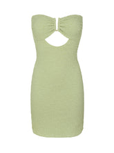 Laden Sie das Bild in den Galerie-Viewer, Product Front: Rio De Sol Mini Dress Brisa-Pistache Sara Dress