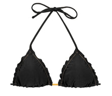Laden Sie das Bild in den Galerie-Viewer, Product Front: Rio De Sol Oberteil Top Shimmer-Black Frufru