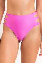 Laden Sie das Bild in den Galerie-Viewer, Gallery: Rio De Sol Unterteil Bottom Vita-Pink High-Waist-Spin