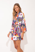 Laden Sie das Bild in den Galerie-Viewer, Image 09: Rio De Sol Kaftans/Cover-Ups Garden-Flower Kimono