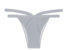 Laden Sie das Bild in den Galerie-Viewer, Product Front: Rio De Sol Unterteil Calcinha Silver Triangulo