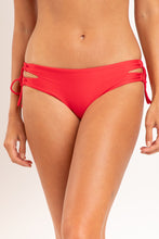 Laden Sie das Bild in den Galerie-Viewer, Gallery: Rio De Sol Unterteil Bottom Microfibra-Chic-Red Madrid