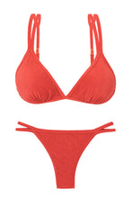 Laden Sie das Bild in den Galerie-Viewer, Product Front: Rio De Sol Set Set Malibu-Chili Tri-Duo Mini-Duo