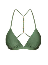 Laden Sie das Bild in den Galerie-Viewer, Product Front: Rio De Sol Oberteil Top Shimmer-Croco Tri-Fixo-Noa