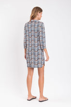 Laden Sie das Bild in den Galerie-Viewer, Image 10: Rio De Sol Hemdblusenkleid Ikat Chemise