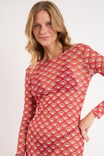 Laden Sie das Bild in den Galerie-Viewer, Image 08: Rio De Sol Strandkleid Floral-Scales Dress Lucy