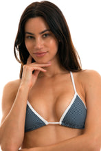 Laden Sie das Bild in den Galerie-Viewer, Gallery: Rio De Sol Oberteil Top Tri Micro Poa White