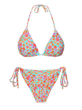 Laden Sie das Bild in den Galerie-Viewer, Product Front: Rio De Sol Set Set Ditsy-Sky Tri-Inv Cheeky-Tie