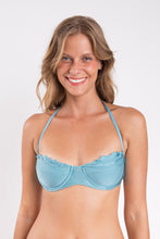 Laden Sie das Bild in den Galerie-Viewer, Gallery: Rio De Sol Oberteil Top Shimmer-Laguna Balconet-Frufru