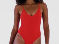 Laden und Abspielen von Videos im Galerie-Viewer, Video: Rio De Sol Badeanzug Rouge Hype