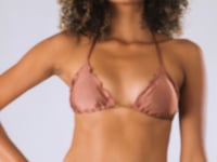 Laden und Abspielen von Videos im Galerie-Viewer, Video: Rio De Sol Unterteil Bottom Shimmer-Copper Frufru-Fio