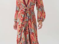Laden und Abspielen von Videos im Galerie-Viewer, Video: Rio De Sol Strandkleid Sea-Bloom Long Dress Verona