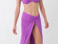 Laden und Abspielen von Videos im Galerie-Viewer, Video: Rio De Sol Strandrock Bio-Floreira Long Skirt Knot