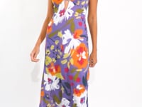 Laden und Abspielen von Videos im Galerie-Viewer, Video: Rio De Sol Strandkleid Garden-Flower Saida Yara