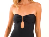 Laden und Abspielen von Videos im Galerie-Viewer, Video: Rio De Sol Badeanzug Shimmer-Black Sara-Op