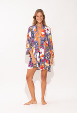 Laden Sie das Bild in den Galerie-Viewer, Image 04: Rio De Sol Kaftans/Cover-Ups Garden-Flower Kimono