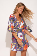 Laden Sie das Bild in den Galerie-Viewer, Image 05: Rio De Sol Mini Dress Garden-Flower Mini Dress