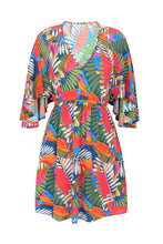 Laden Sie das Bild in den Galerie-Viewer, Product Front: Rio De Sol Mini Dress Jungle Mini Dress