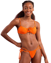Laden Sie das Bild in den Galerie-Viewer, Gallery: Rio De Sol Set Set Dots-Orange Balconet-Tie Pipa