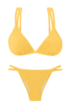 Laden Sie das Bild in den Galerie-Viewer, Product Front: Rio De Sol Set Set Malibu-Yellow Tri-Duo Rio-Duo
