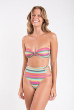 Laden Sie das Bild in den Galerie-Viewer, Image 11: Rio De Sol Set Set Supercolor Bandeau-Joy Highwaist-Spin