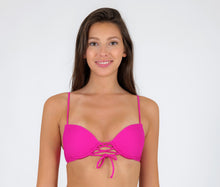 Laden Sie das Bild in den Galerie-Viewer, Gallery: Rio De Sol Oberteil Top Cotele-Amaranto Balconet-Pushup