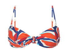 Laden Sie das Bild in den Galerie-Viewer, Product Front: Rio De Sol Oberteil Top Leaves Bandeau-Joy