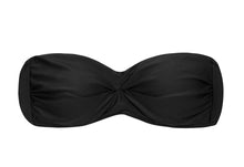 Laden Sie das Bild in den Galerie-Viewer, Product Front: Rio De Sol Oberteil Top Preto Bandeau-Pli