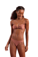 Laden Sie das Bild in den Galerie-Viewer, Image 04: Rio De Sol Oberteil Top Shimmer-Copper Bandeau-Joy