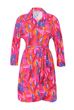 Laden Sie das Bild in den Galerie-Viewer, Product Front: Rio De Sol Hemdblusenkleid Flavors Chemise
