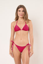 Laden Sie das Bild in den Galerie-Viewer, Model Front: Rio De Sol Unterteil Bottom Shimmer-Desejo Cheeky-Tie
