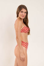 Laden Sie das Bild in den Galerie-Viewer, Image 04: Rio De Sol Oberteil Top Floral-Scales Balconet-Tie
