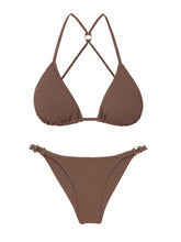 Laden Sie das Bild in den Galerie-Viewer, Product Front: Rio De Sol Set Set Sand-Cappuccino Tri-Aya Cheeky-Aya
