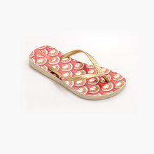 Laden Sie das Bild in den Galerie-Viewer, Product Back: Rio De Sol Flip-Flop Floral-Scales Slim

