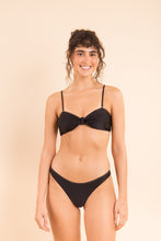 Laden Sie das Bild in den Galerie-Viewer, Image 09: Rio De Sol Set Set Shimmer-Black Bandeau-Joy Essential
