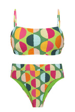 Laden Sie das Bild in den Galerie-Viewer, Product Front: Rio De Sol Set Set Garden-City Bandeau-Reto Hotpant-Cos
