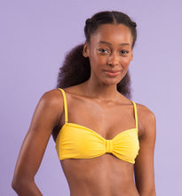 Laden Sie das Bild in den Galerie-Viewer, Image 09: Rio De Sol Oberteil Top Malibu-Yellow Bandeau-Duo
