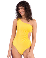 Laden Sie das Bild in den Galerie-Viewer, Gallery: Rio De Sol Badeanzug Malibu-Yellow Maeve

