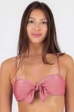 Laden Sie das Bild in den Galerie-Viewer, Gallery: Rio De Sol Oberteil Top Shimmer-Confetti Bandeau-Knot
