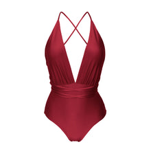 Laden Sie das Bild in den Galerie-Viewer, Product Front: Rio De Sol Badeanzug Shimmer-Divino New Vegas
